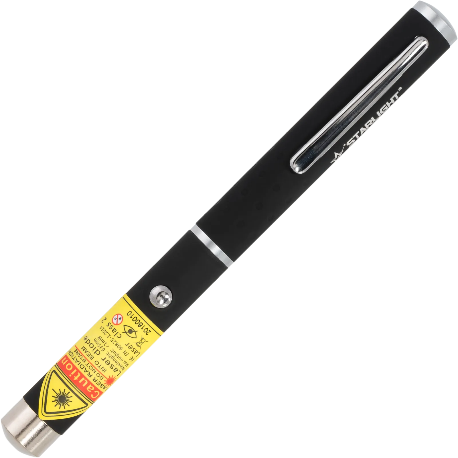Penna laser rossa M1 a 650 nm con pile AAA