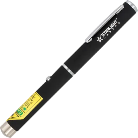 Penna laser verde X1 con clip, puntatore laser a pile AAA