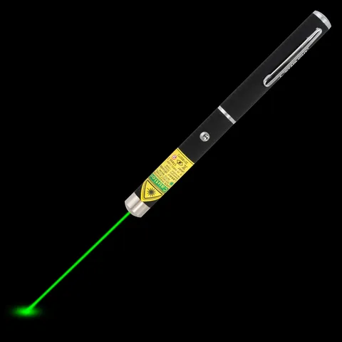 Penna laser verde X1 con raggio laser visibile al buio