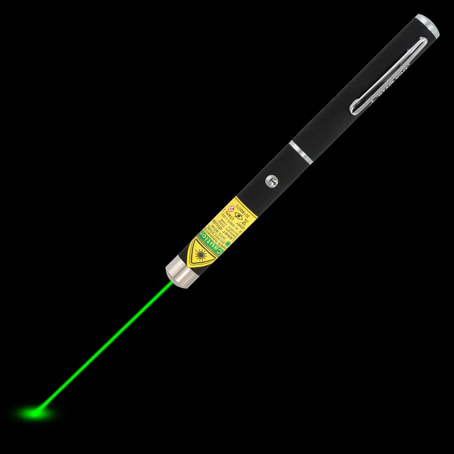 Penna laser verde X1 con raggio laser visibile al buio