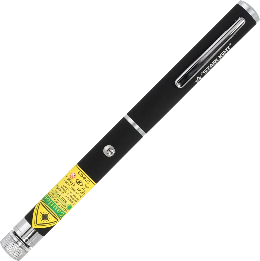 Penna laser verde X2 con cappuccio a figure luminose