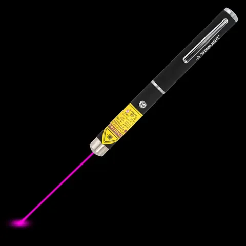 Penna laser viola Z1 con raggio laser visibile al buio