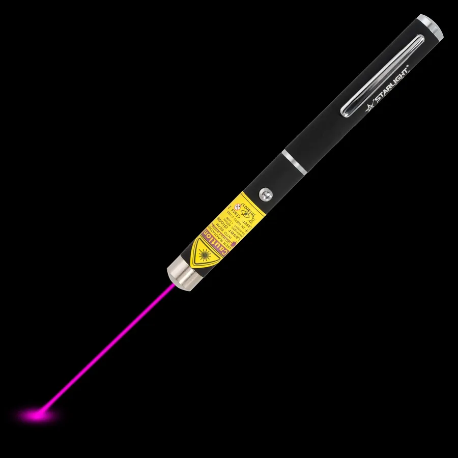 Penna laser viola Z1 con raggio laser visibile al buio