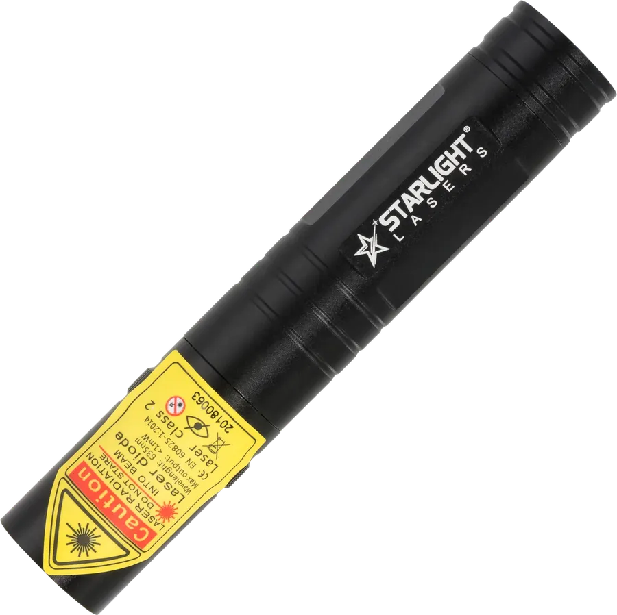 Puntatore laser rosso compatto R2 Pro in alluminio con batteria 16340