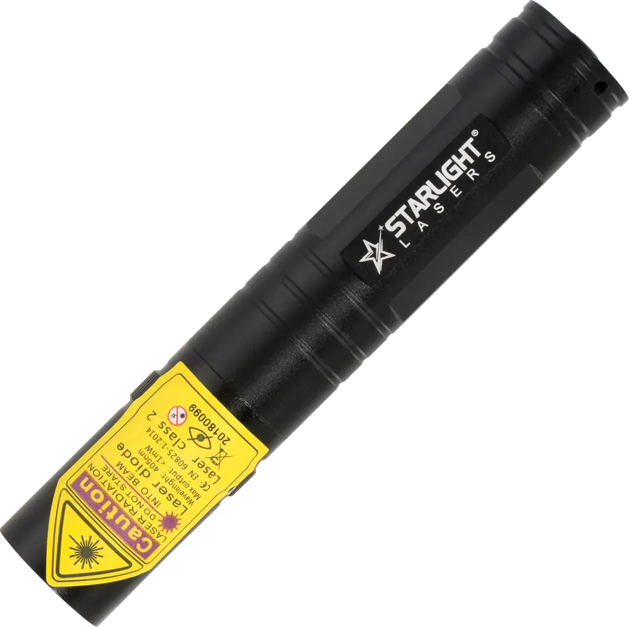 Puntatore laser viola compatto V2 Pro da 11,2 cm in alluminio