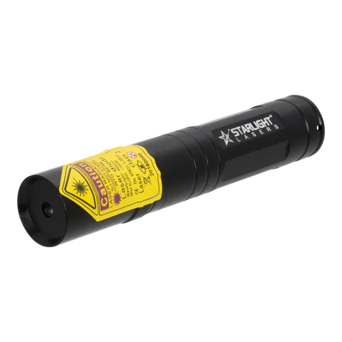 Puntatore laser viola compatto V2 Pro visto di lato