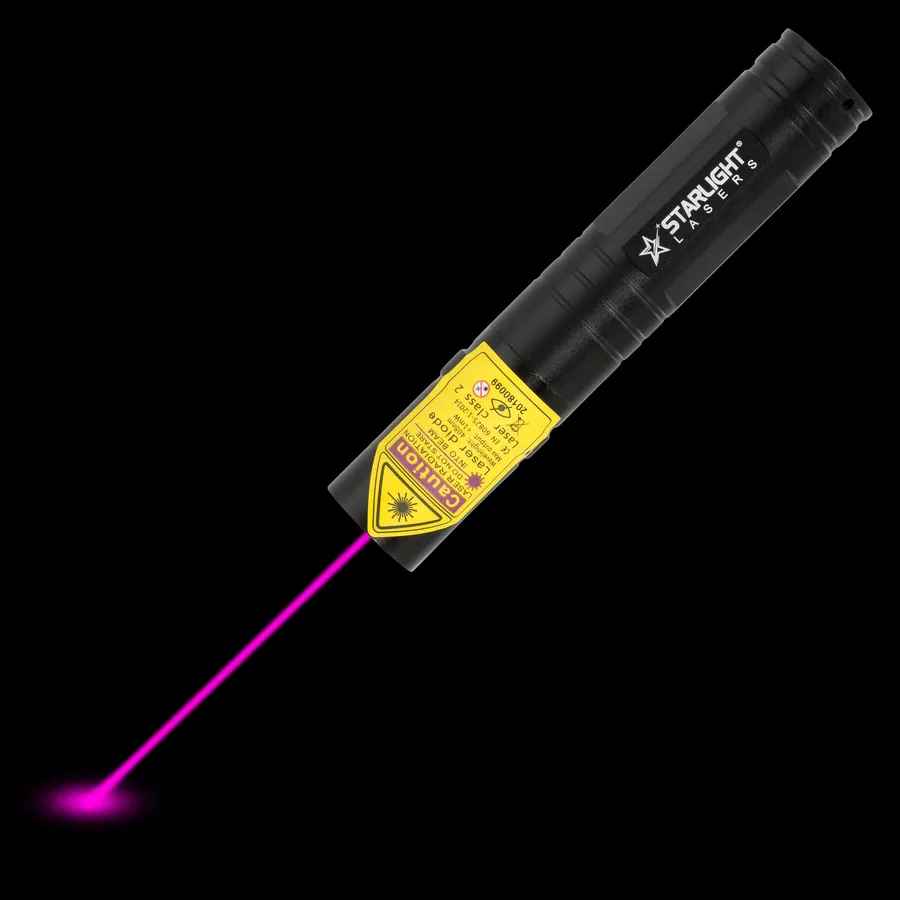 Puntatore laser viola compatto V2 Pro con raggio laser visibile al buio
